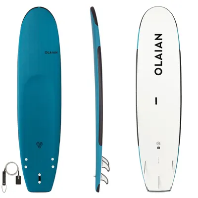 100 8'2"Foam Surfboard with Leash