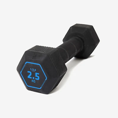 2.5 kg Cross-Training Hex Dumbbell - Black