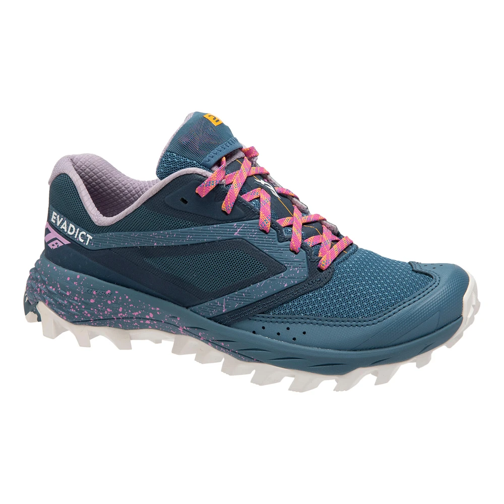 Women's Trail Running Shoes - XT 8 Teal/Pink