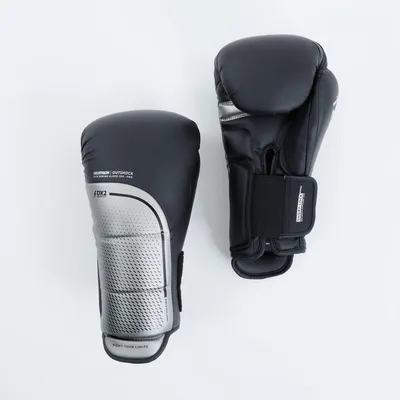 GANTS DE KICK-BOXING 500 NOIRS