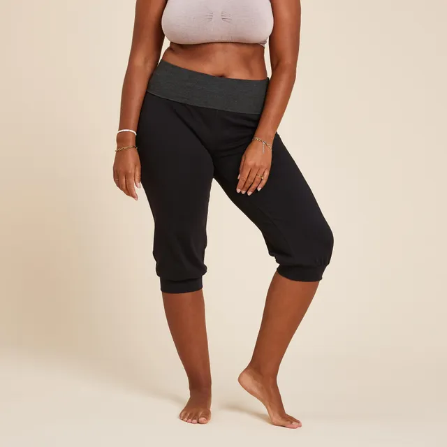 Maternity Rollover-Waist PowerChill Boot-Cut Leggings