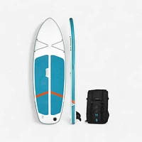 9' Inflatable Paddle Board - 100 White/Green