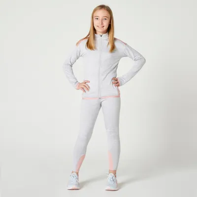 S 500 Synthetic Tracksuit - Kids