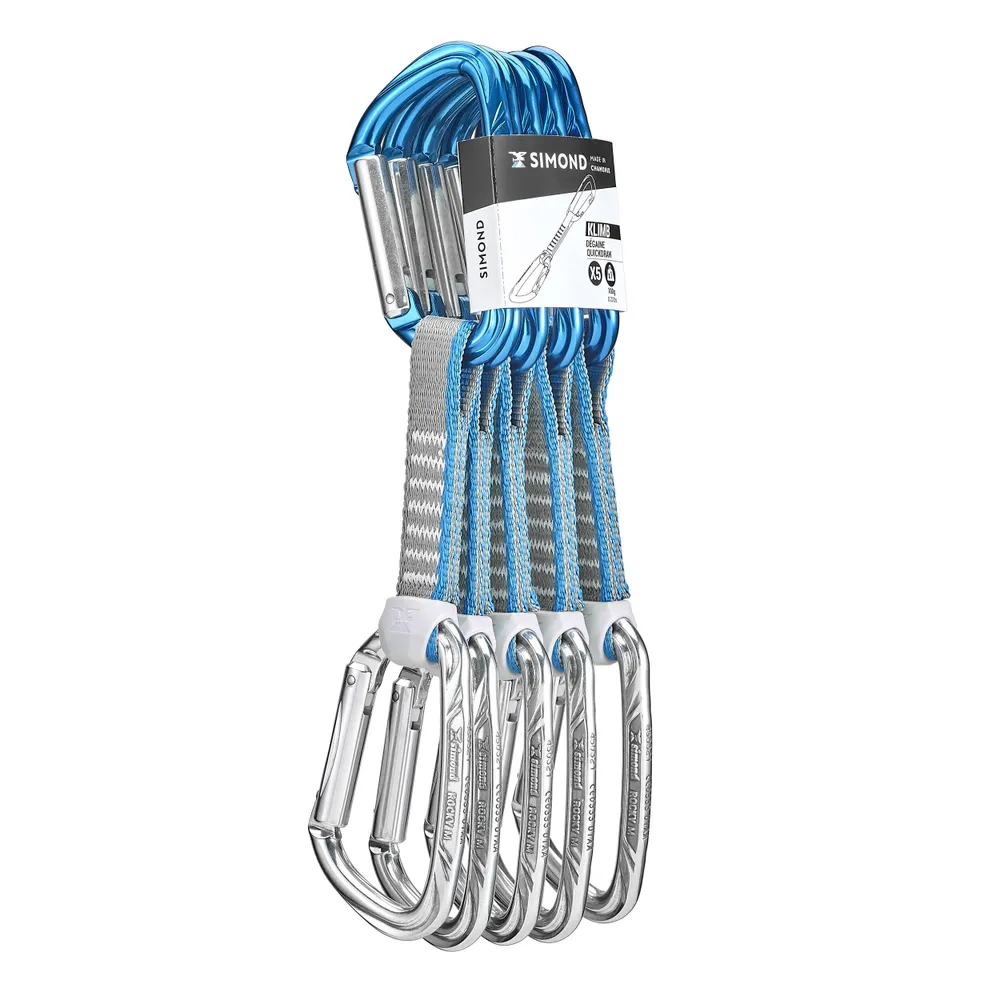 Mountaineering Quickdraws - Klimb 5 pack