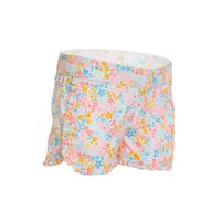 Swim Shorts with Flower Print