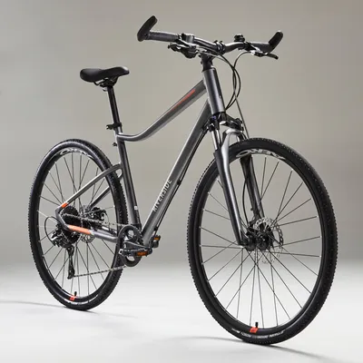 Hybrid Disc Bike  - Riverside 700 Grey/Orange