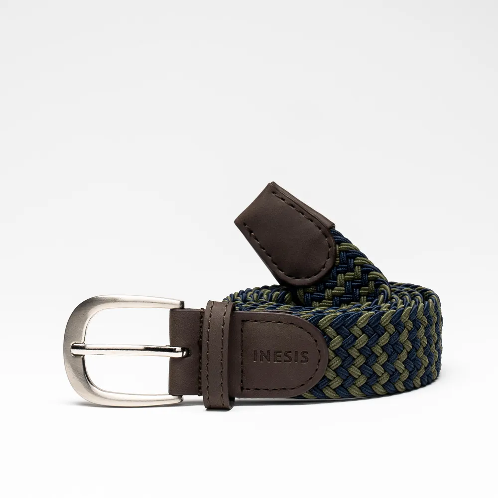 Stretchy Braided Golf Belt