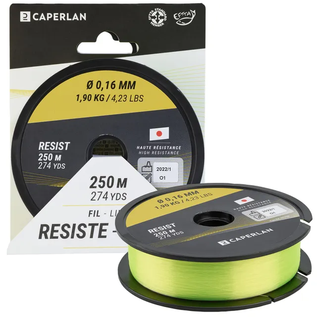 CAPERLAN Lure Fishing Braided Line Yd