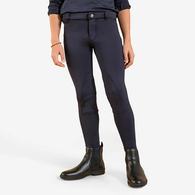 Kids' Warm Horse Riding Jodhpurs – 100