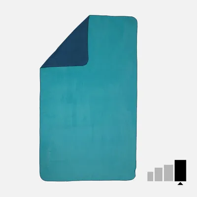 Swimming Ultra Compact  Microfibre - Blue/Green