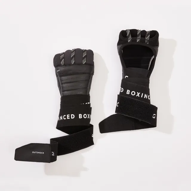 Weight Training Gloves - 100 Black - Black - Corength - Decathlon