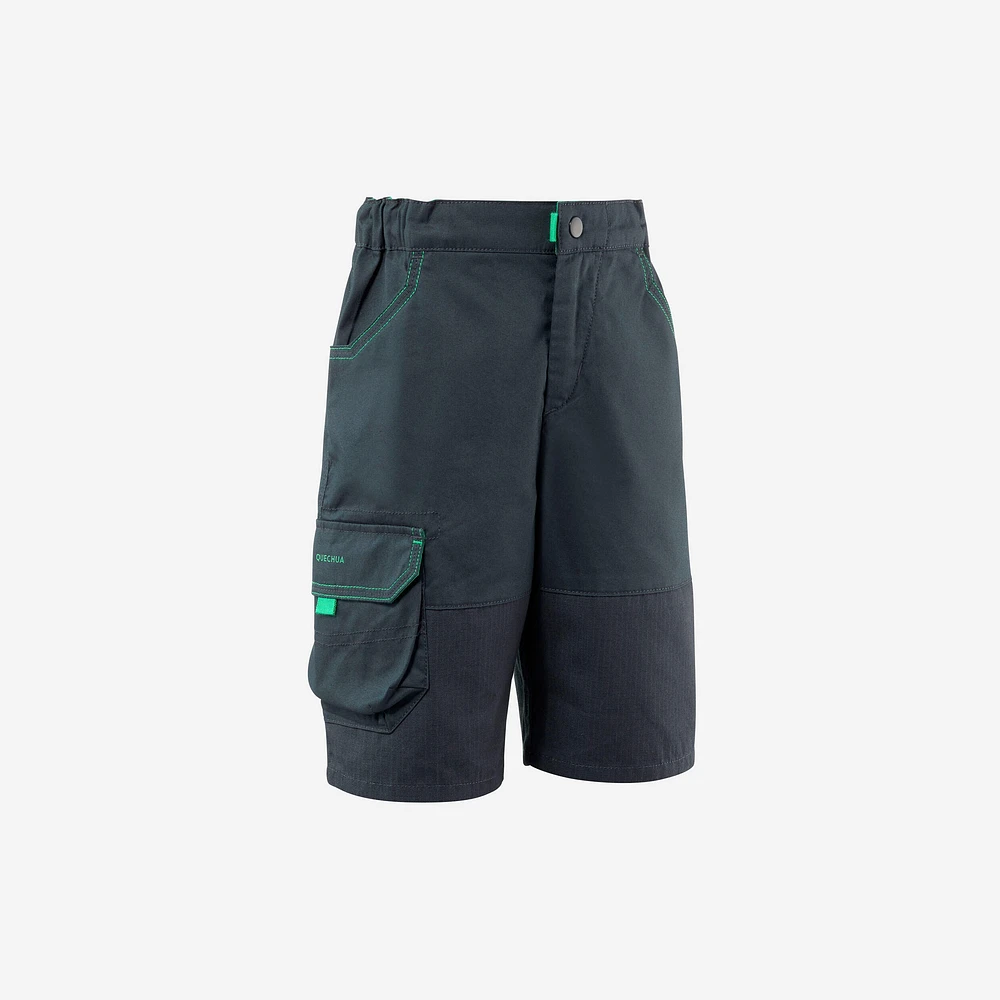 Kids’ Hiking Shorts - MH 500 Grey