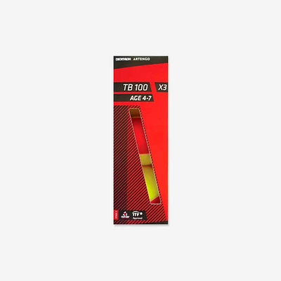 TB100 tennis ball 3-pack