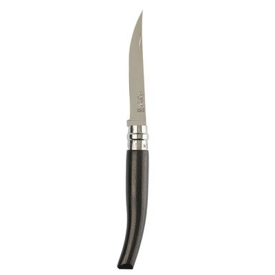 Couteau pliant 10 cm Inox Opinel Effilé n°10 Ebene