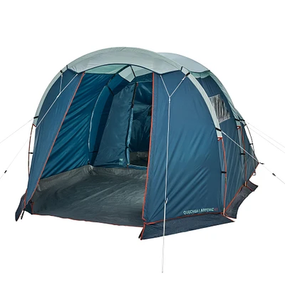 Camping Tent with Poles 4 Person, Arpenaz 4.1