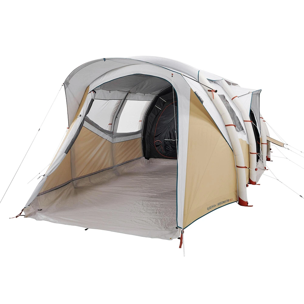 6-Person Inflatable Camping Tent, Air Seconds 6.3 Fresh&Black