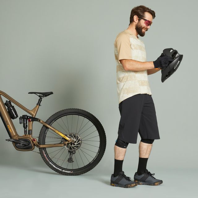 decathlon mens mountain bike shorts
