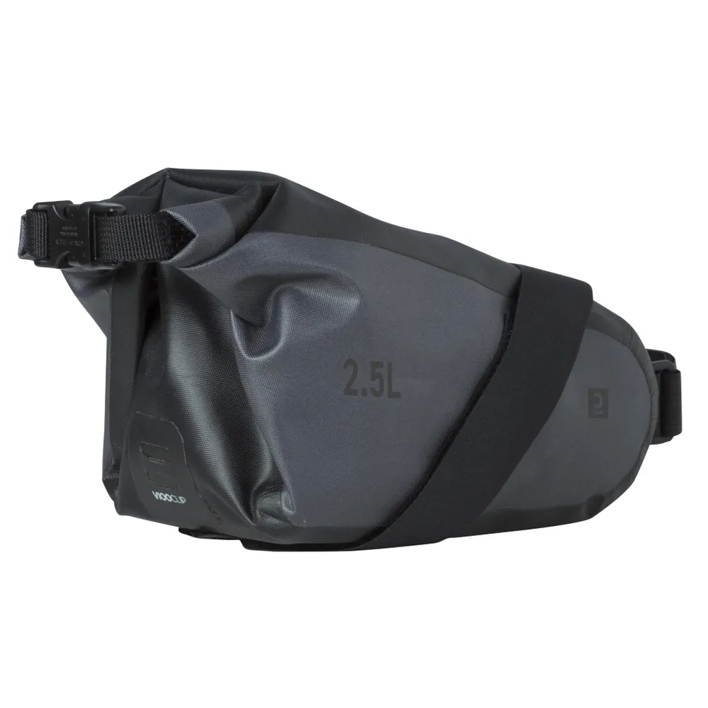 2.5 Cycling Watertight Saddle Bag - Black