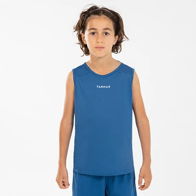 Kids' Sleeveless Basketball Jersey – T100