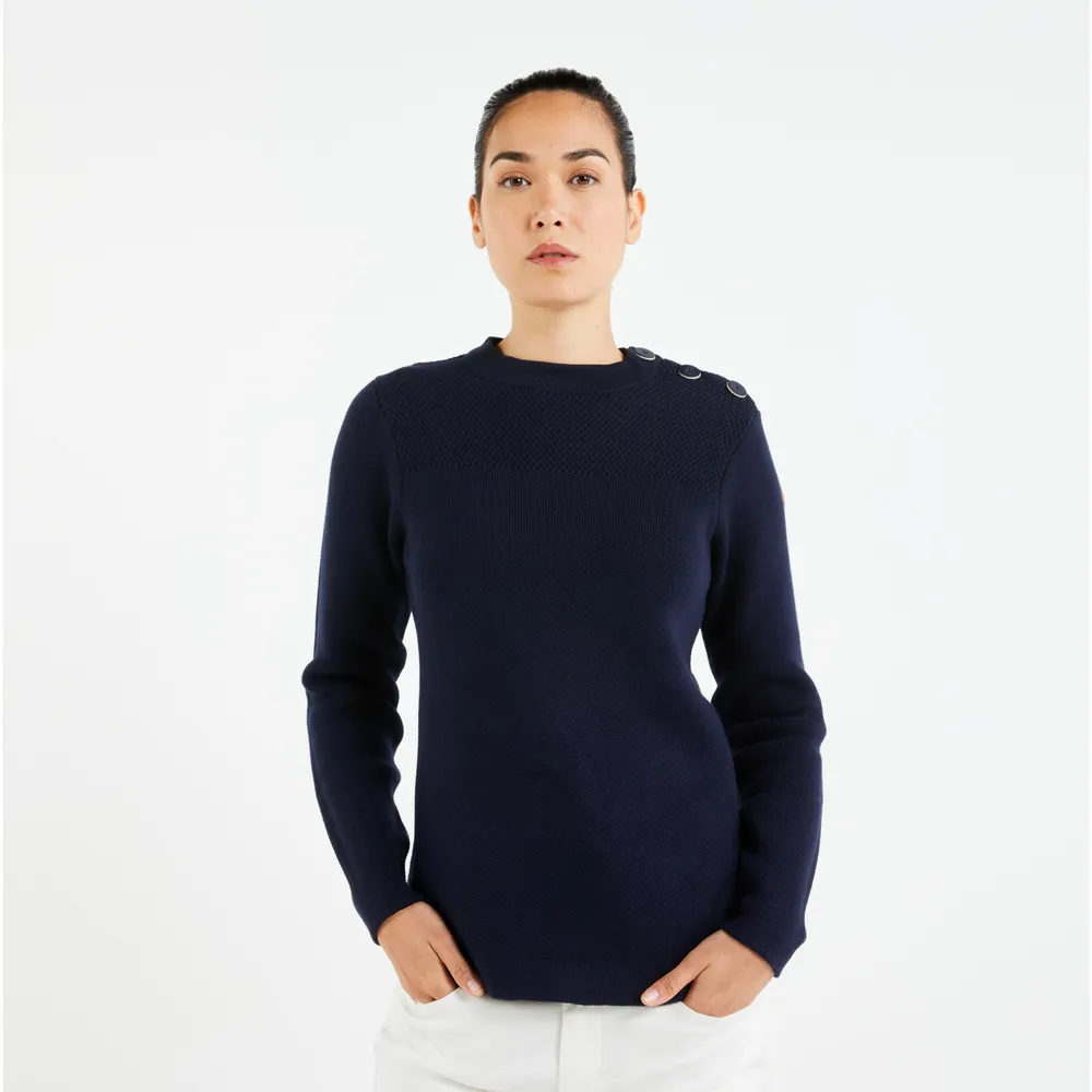 Women’s Sailor Sweater - 100 Navy