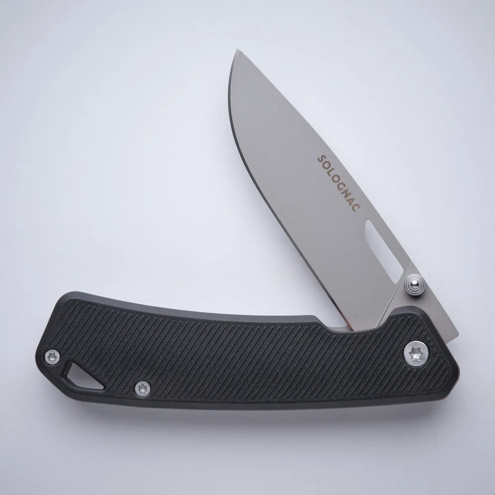 Hunting Axis 75 folding knife V2 black grip