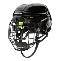 Kids' Warrior Hockey Helmet- Alpha One Youth Combo Black