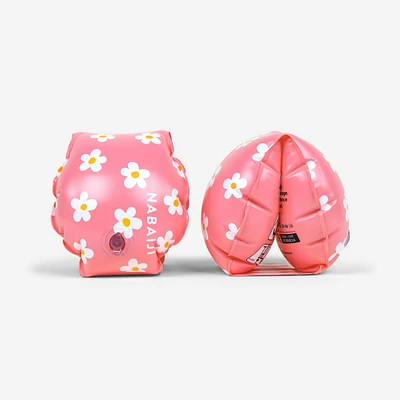 Kids' Swimming Armbands 11-30 kg - Flowers