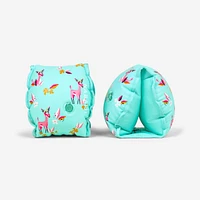 Kids' Swimming Armbands with inner fabric - Nabaiji "Gazelle"