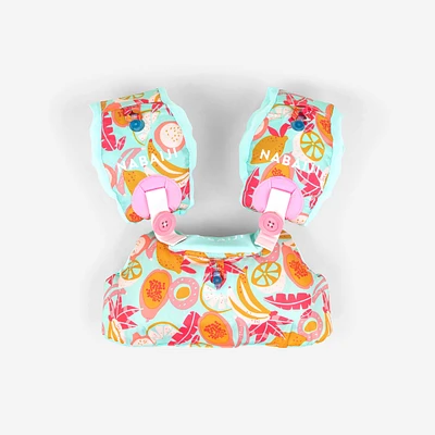 Kids' Adjustable Pool Armbands-Waistband - Tiswim "Fruits"