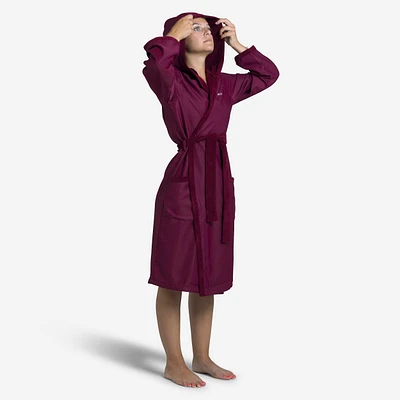 Women's Pool Bathrobe - Compact 500 Purple