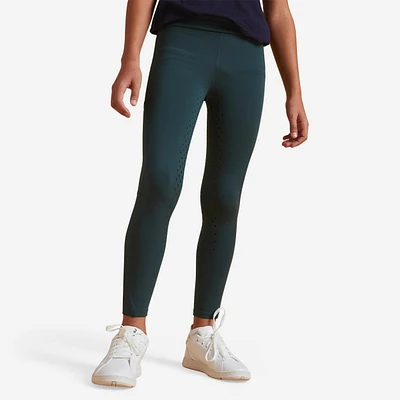 Kids' Horse Riding Fullgrip Leggings