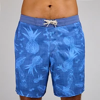 Men's Surfing Boardshorts - BS 100 Blue
