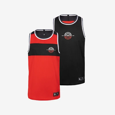 Kids' Reversible Sleeveless Basketball Jersey – T500