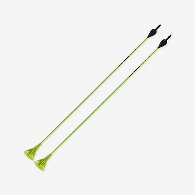 x2 Archery Arrows - Discosoft Green