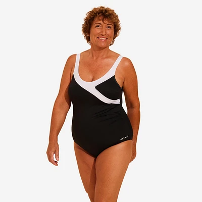 Women's 1-Piece Aquafitness Swimsuit