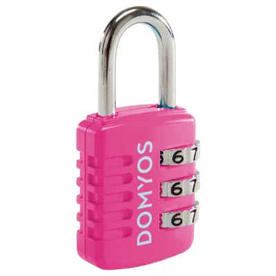 Combination Padlock - Pink