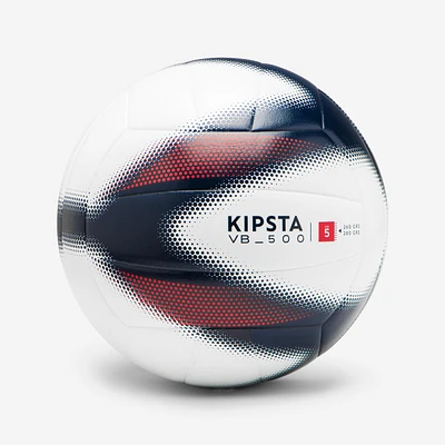 Size 5 Volleyball Ball - VB 500 Grey