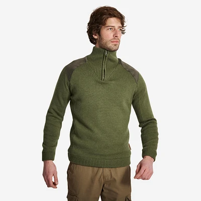 Men's Hunting Wool Windbreaker Sweater