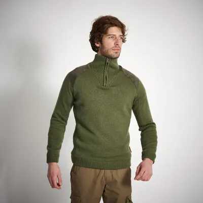 Men's Hunting Wool Windbreaker Sweater
