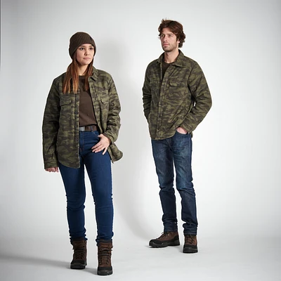 Overshirt Sherpa Jacket - 500 Camo