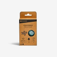 Pack of 6 Wind-Resistant Outdoor Table Tennis Balls
