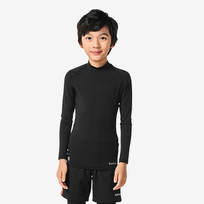 Kids' Long-Sleeved Thermal Base Layer Top Keepcomfort 100