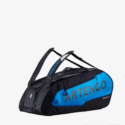 Insulated Tennis Bag 9-Racket - Pro Spin Blue