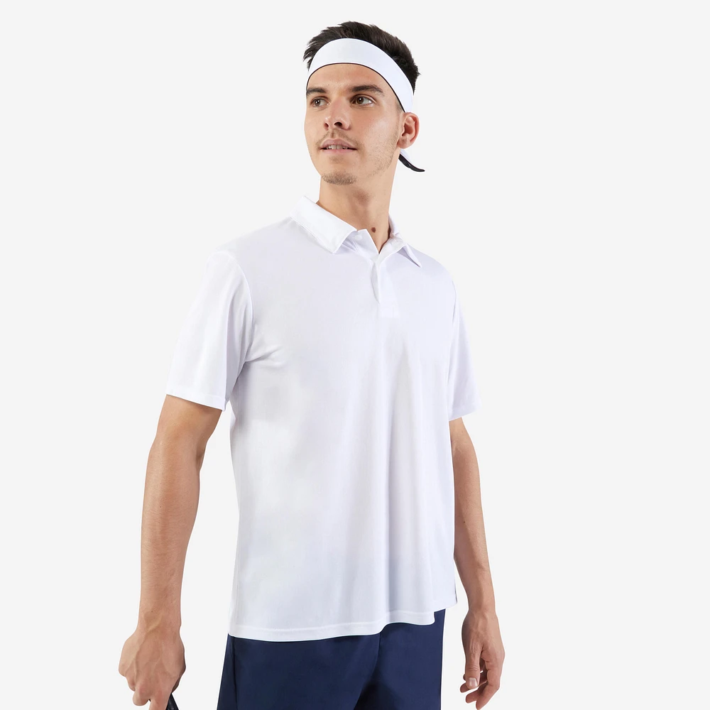 Men's Tennis Short-Sleeved Polo Shirt Essential