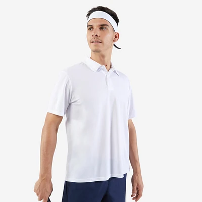 Men's Tennis Short-Sleeved Polo Shirt Essential