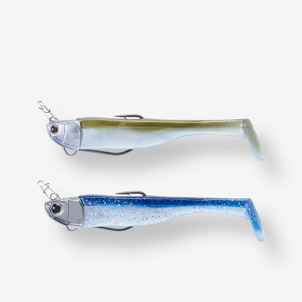 Soft Shade Lure 10/15 g - WXM Mogami 120 Kit Natural
