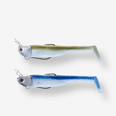 Soft Shade Lure 10/15 g -  WXM Mogami 120 Kit Natural