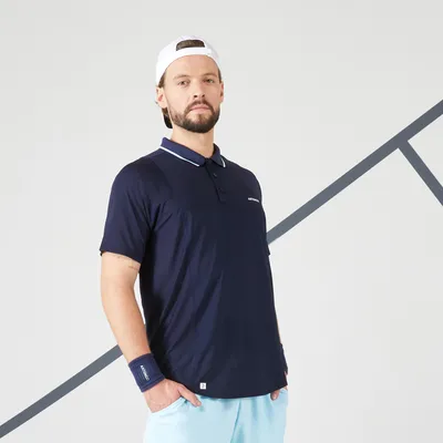 Men's Short-Sleeved Tennis Polo Shirt