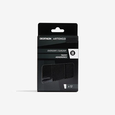 Tacky Tennis Overgrip x12 - Black