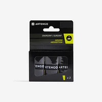 Absorbent Tennis Overgrip Tri-Pack - TA Black